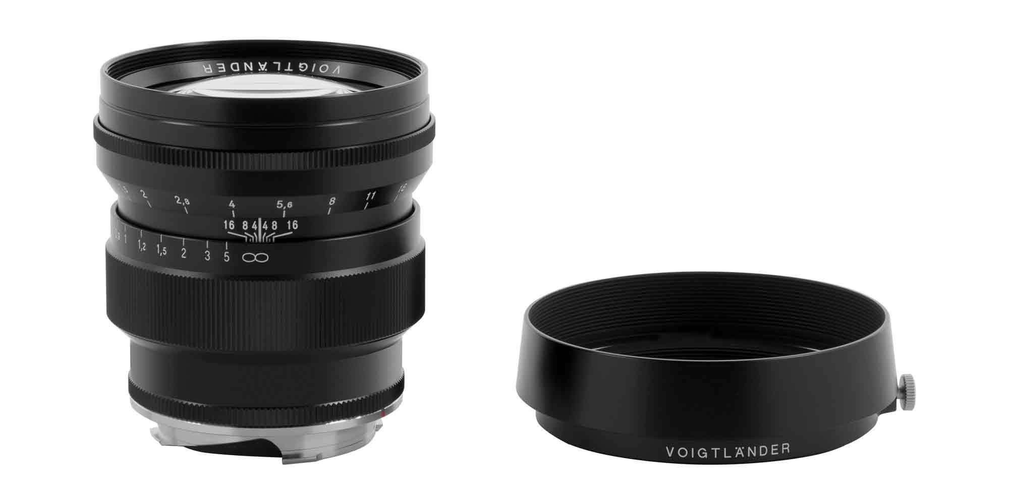 Obiektyw  Voigtlander Nokton 75 mm f/1,5 do Leica M -  czarny